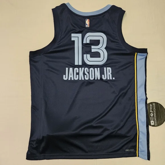 Jaren Jackson Jr Memphis Grizzlies Nike 20-21 Icon Swingman Jersey Men’s Size XL - Picture 5 of 8